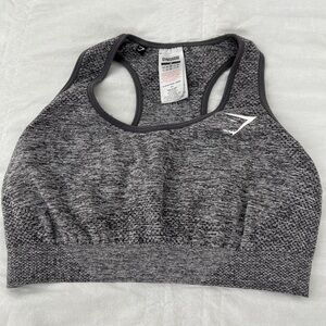Gymshark Heathered Gray Sports Bra